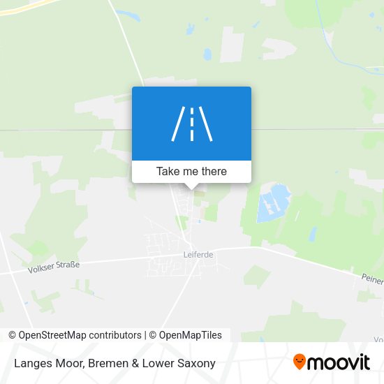 Langes Moor map