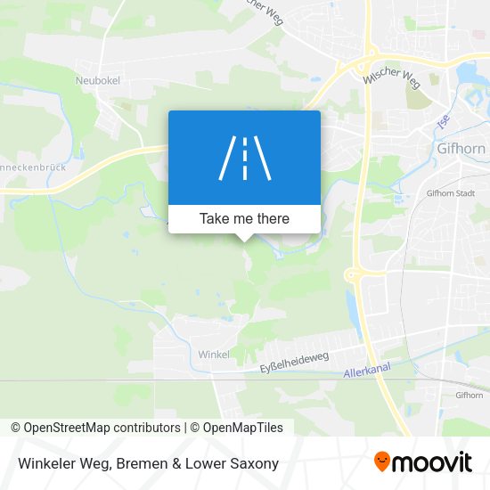 Winkeler Weg map