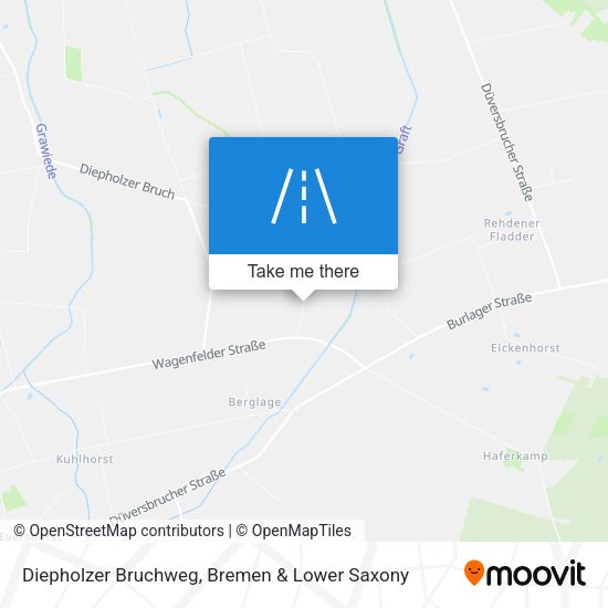 Diepholzer Bruchweg map