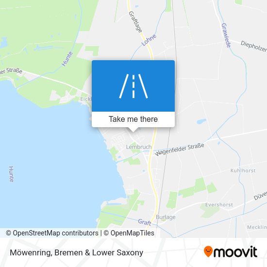 Möwenring map