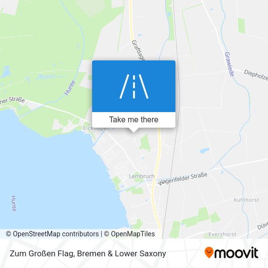 Zum Großen Flag map