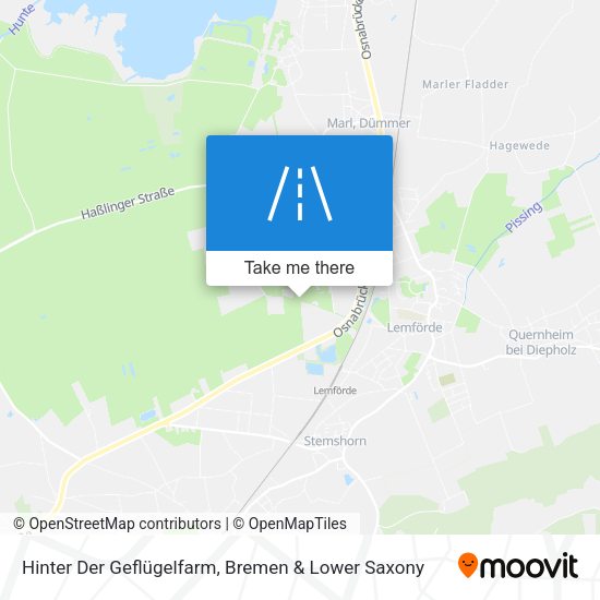 Hinter Der Geflügelfarm map