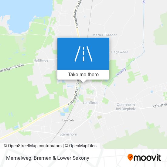 Memelweg map