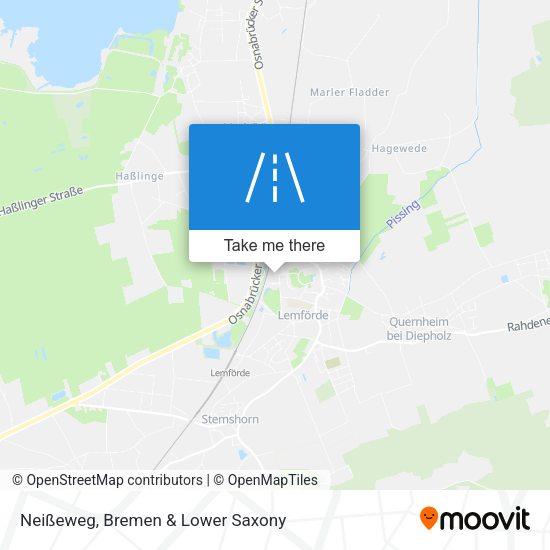 Neißeweg map