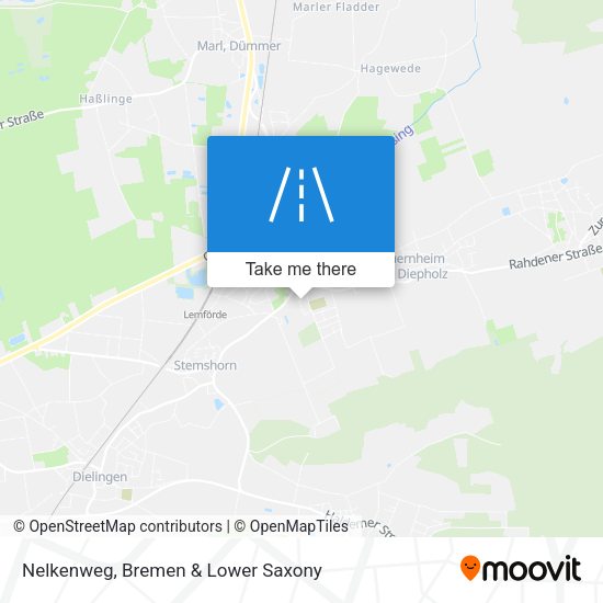 Nelkenweg map