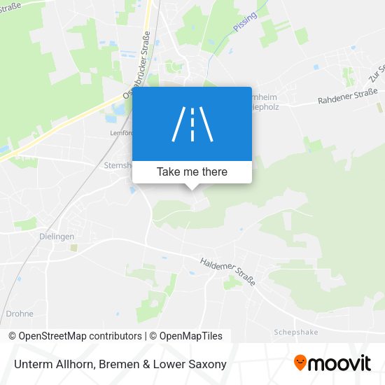 Unterm Allhorn map