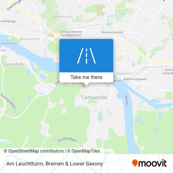Am Leuchtturm map