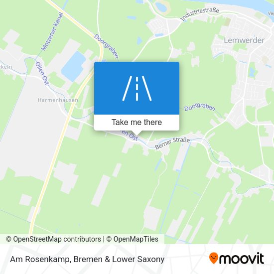 Am Rosenkamp map