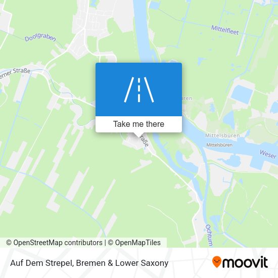 Auf Dem Strepel map
