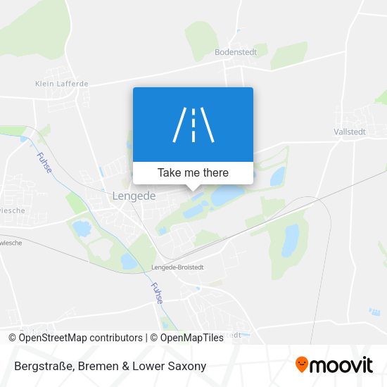 Bergstraße map