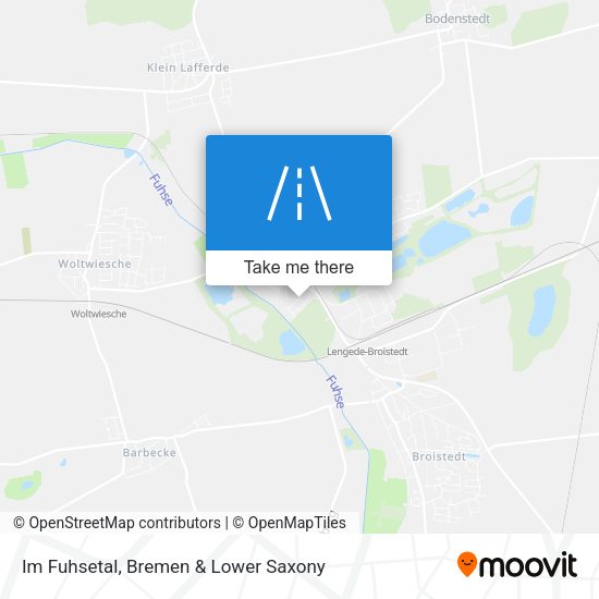 Im Fuhsetal map