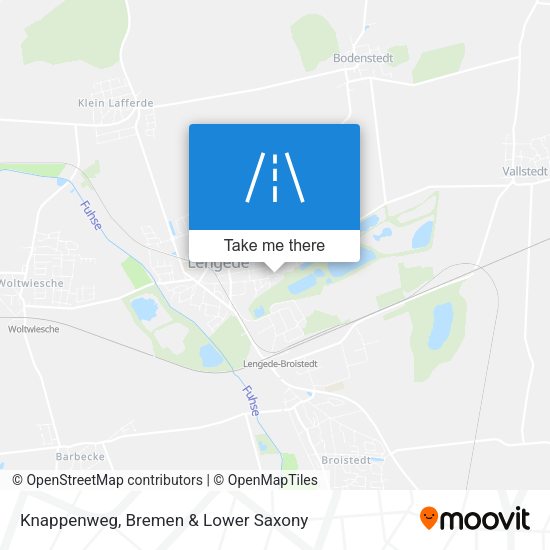 Knappenweg map