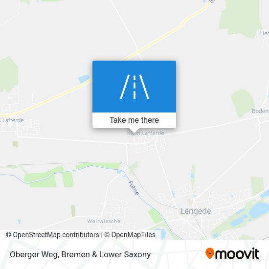 Oberger Weg map
