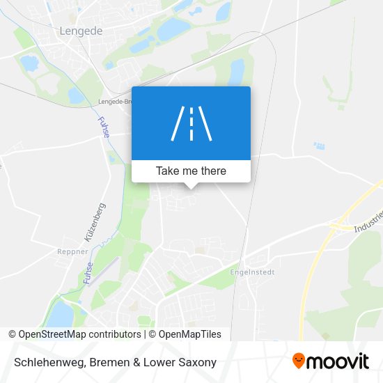 Schlehenweg map