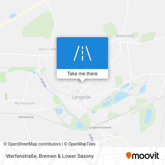 Werfenstraße map
