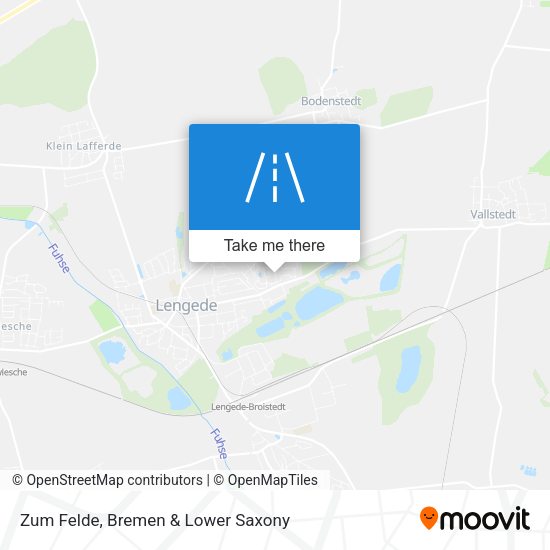 Zum Felde map