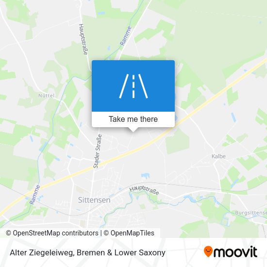 Alter Ziegeleiweg map