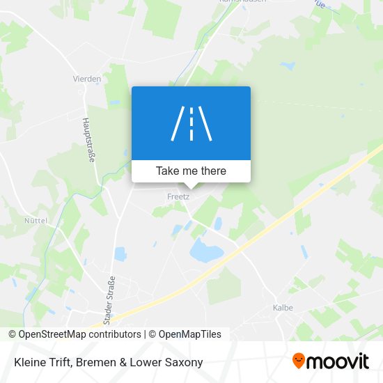 Kleine Trift map