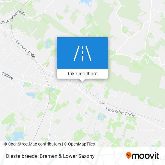 Diestelbreede map