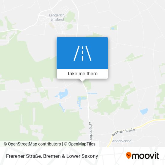 Frerener Straße map