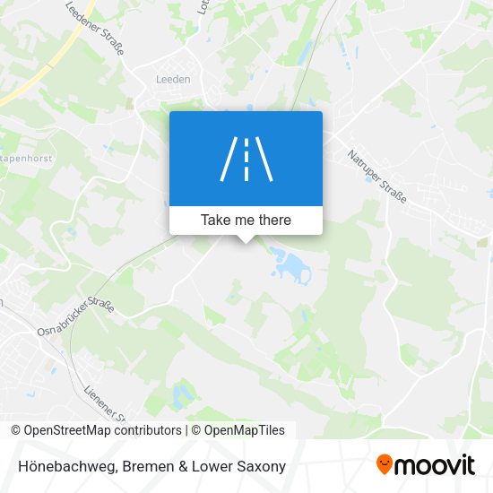 Hönebachweg map