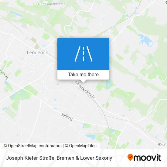 Карта Joseph-Kiefer-Straße