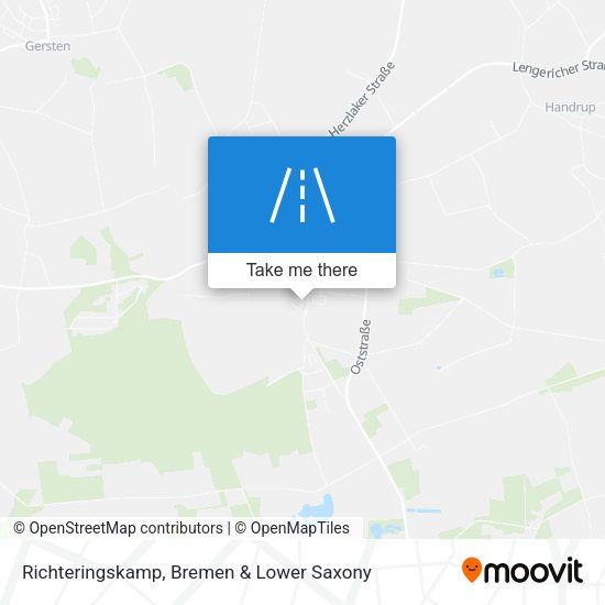 Richteringskamp map