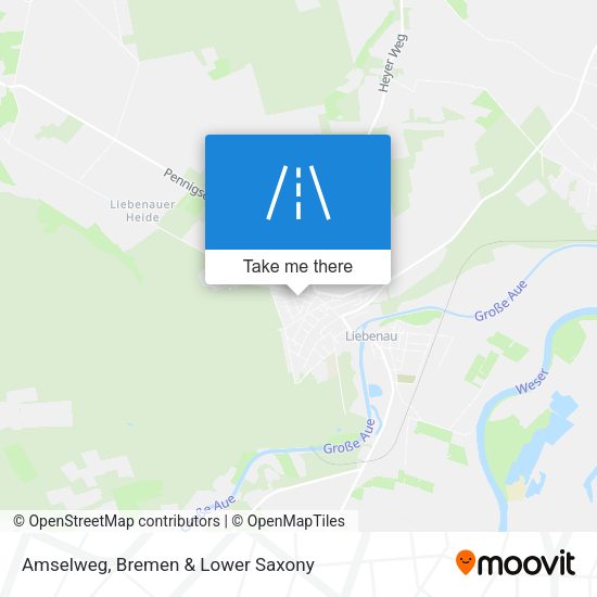 Amselweg map
