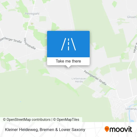 Карта Kleiner Heideweg