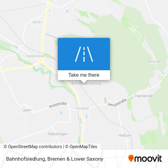 Bahnhofsiedlung map