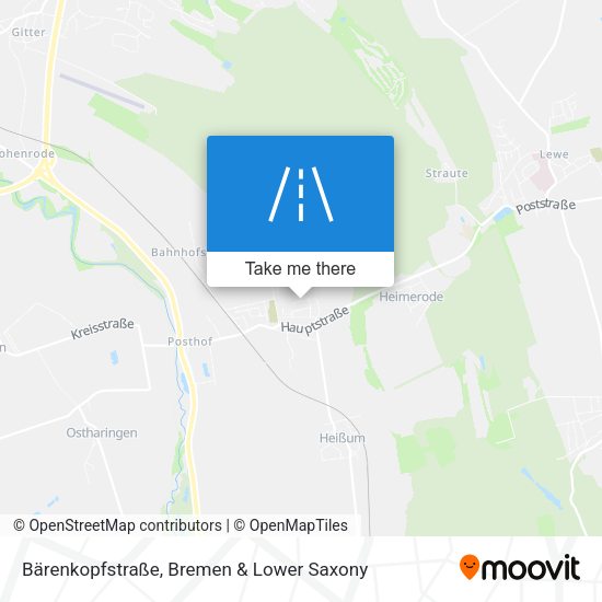 Bärenkopfstraße map