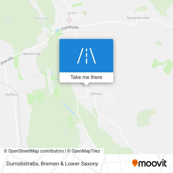 Durnidistraße map