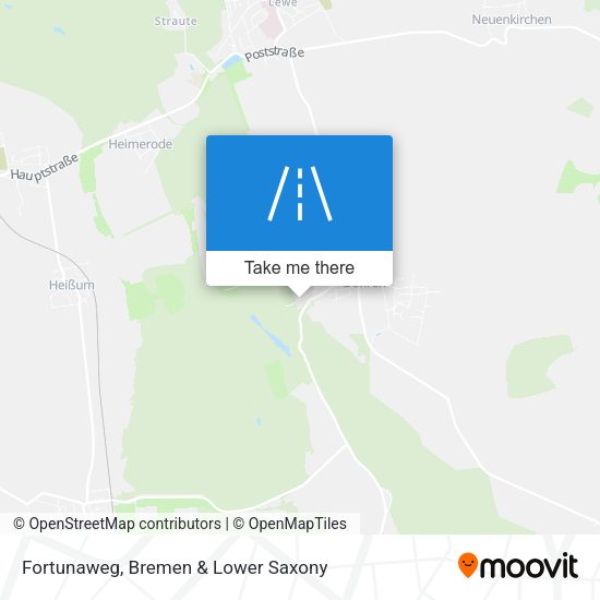 Fortunaweg map