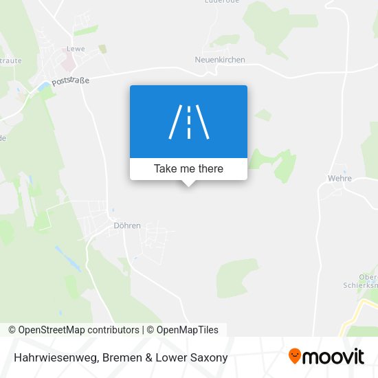 Hahrwiesenweg map