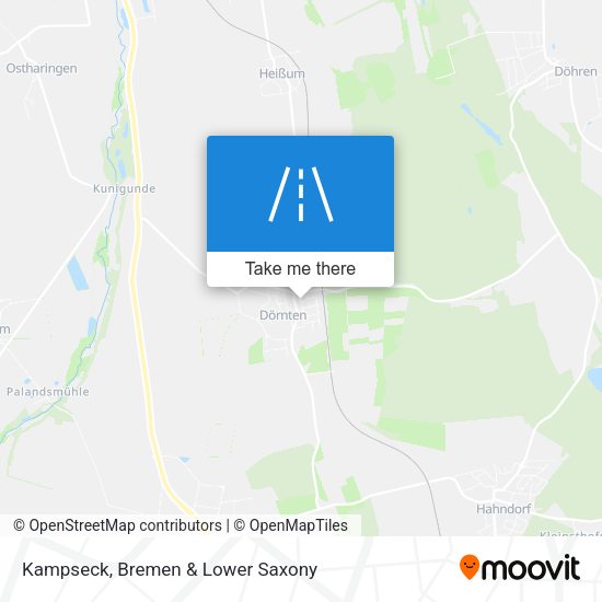 Kampseck map