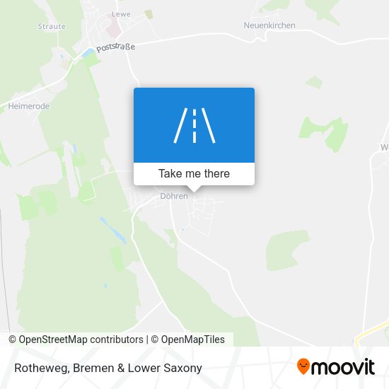 Rotheweg map