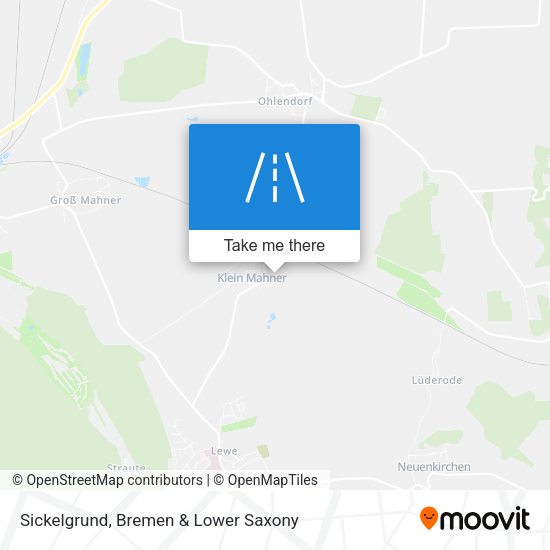 Sickelgrund map