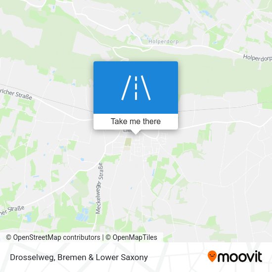 Drosselweg map