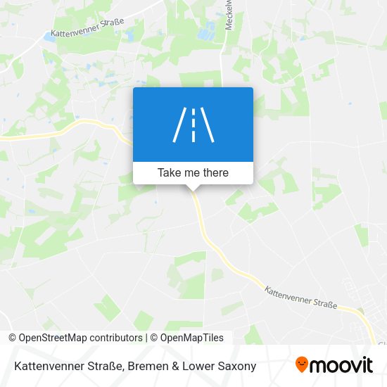 Kattenvenner Straße map