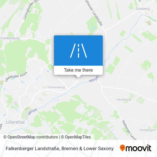 Falkenberger Landstraße map