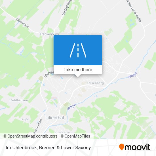 Im Uhlenbrook map