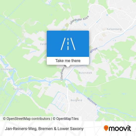 Jan-Reiners-Weg map