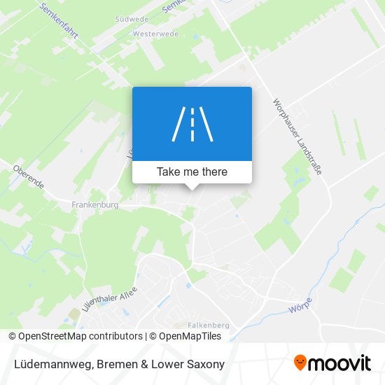 Lüdemannweg map