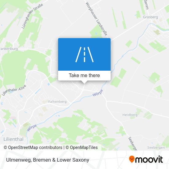 Ulmenweg map