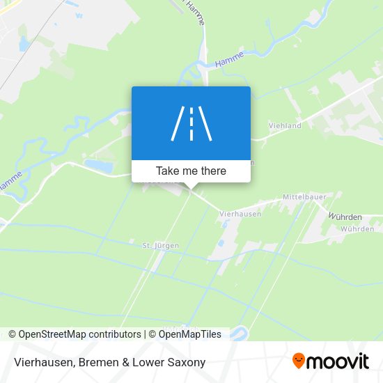 Vierhausen map