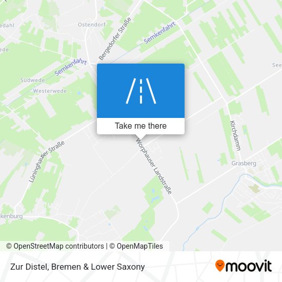 Zur Distel map
