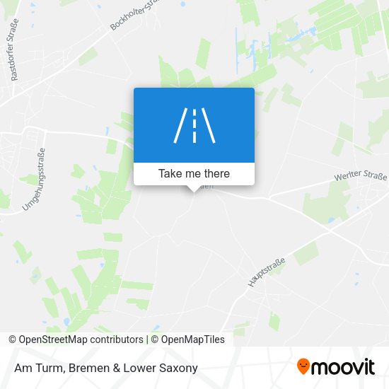 Am Turm map