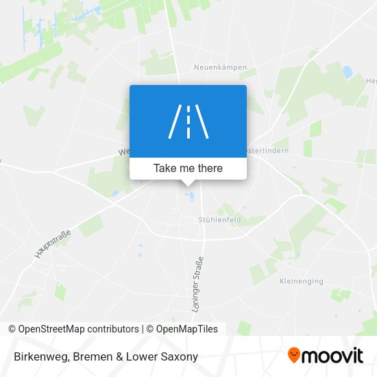 Birkenweg map