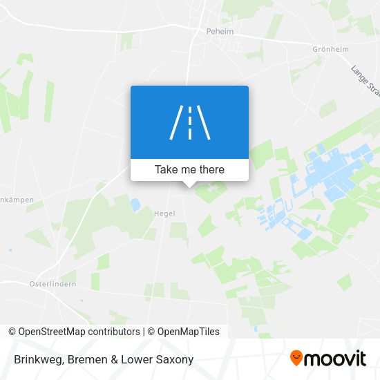 Brinkweg map