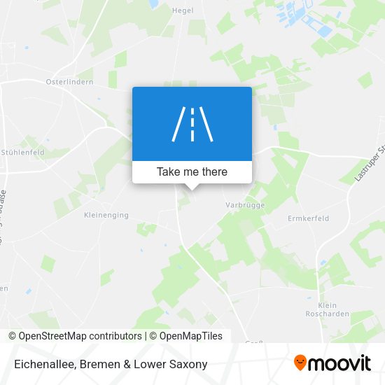 Eichenallee map